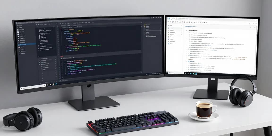 ae888black showcases advanced software development solutions in a professional workspace