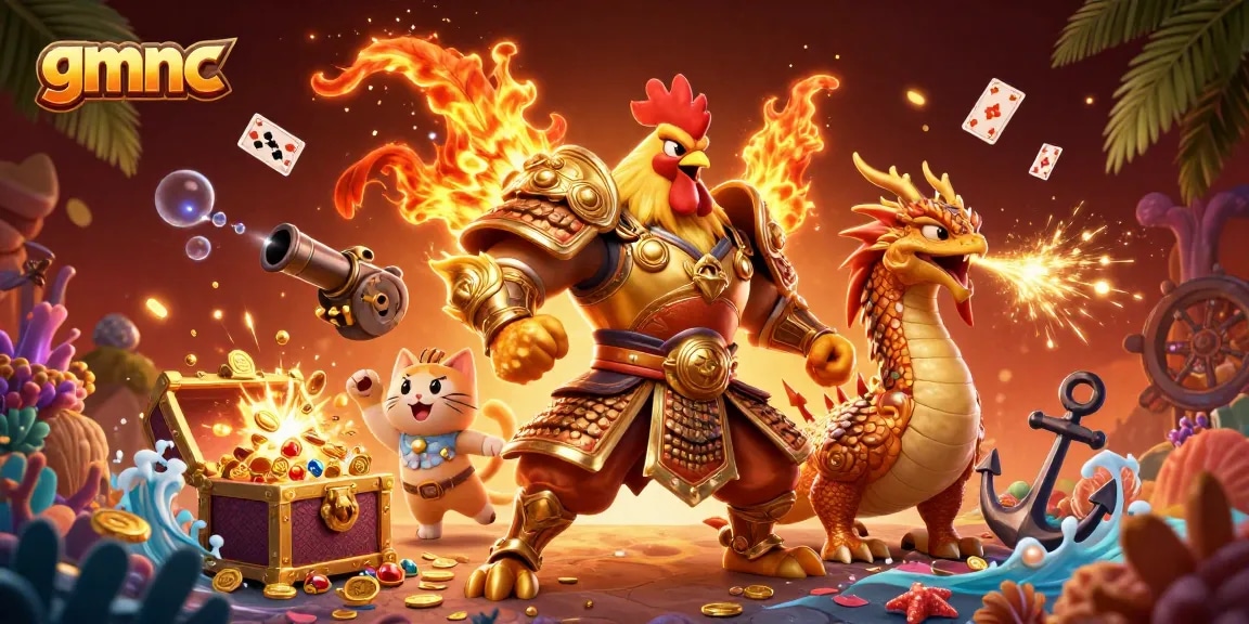 Engage in thrilling gameplay with gmnc characters while uncovering treasure in an exhilarating casino adventure.