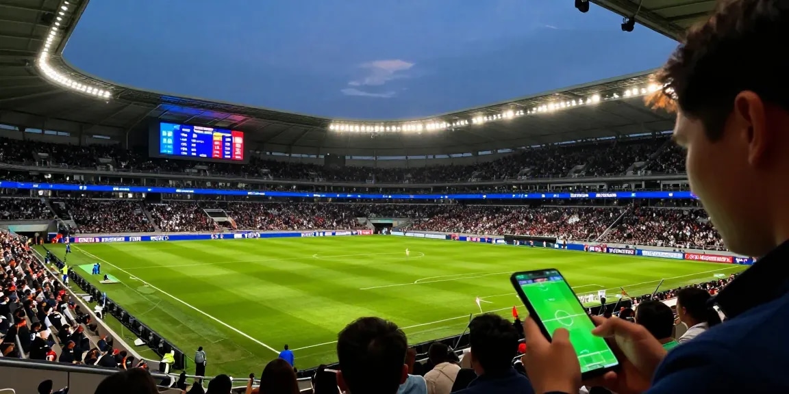 Live betting on trực tiếp bóng đá with expert predictions and match odds displayed in a vibrant stadium atmosphere.