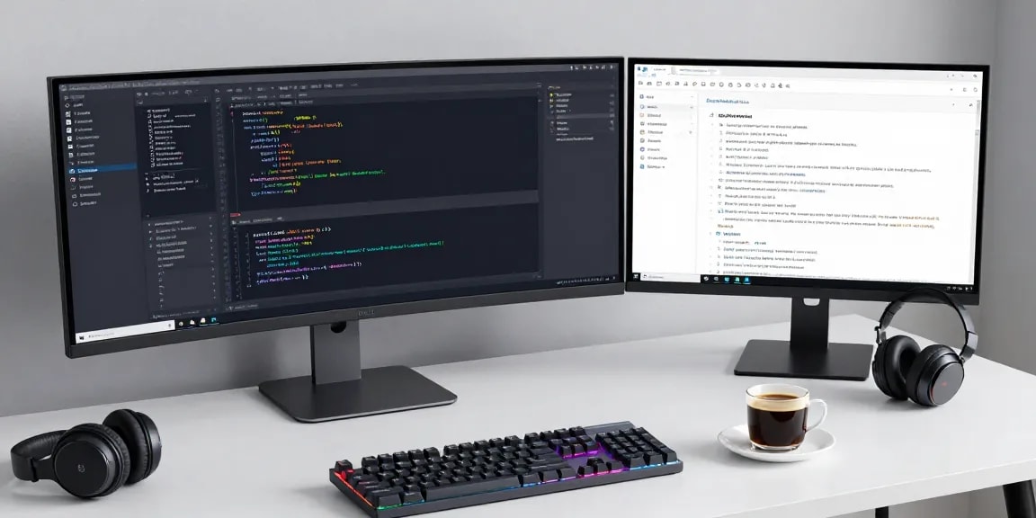 ae888black showcases advanced software development solutions in a professional workspace