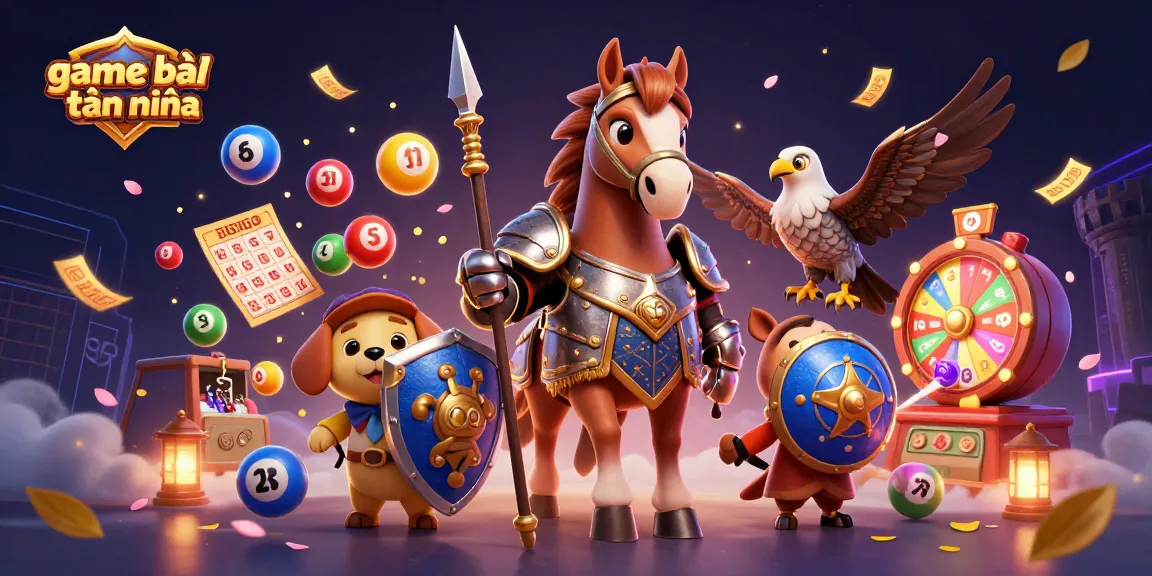 Experience the excitement of game bài tiến lên online with a vibrant 3D illustration featuring casino elements.