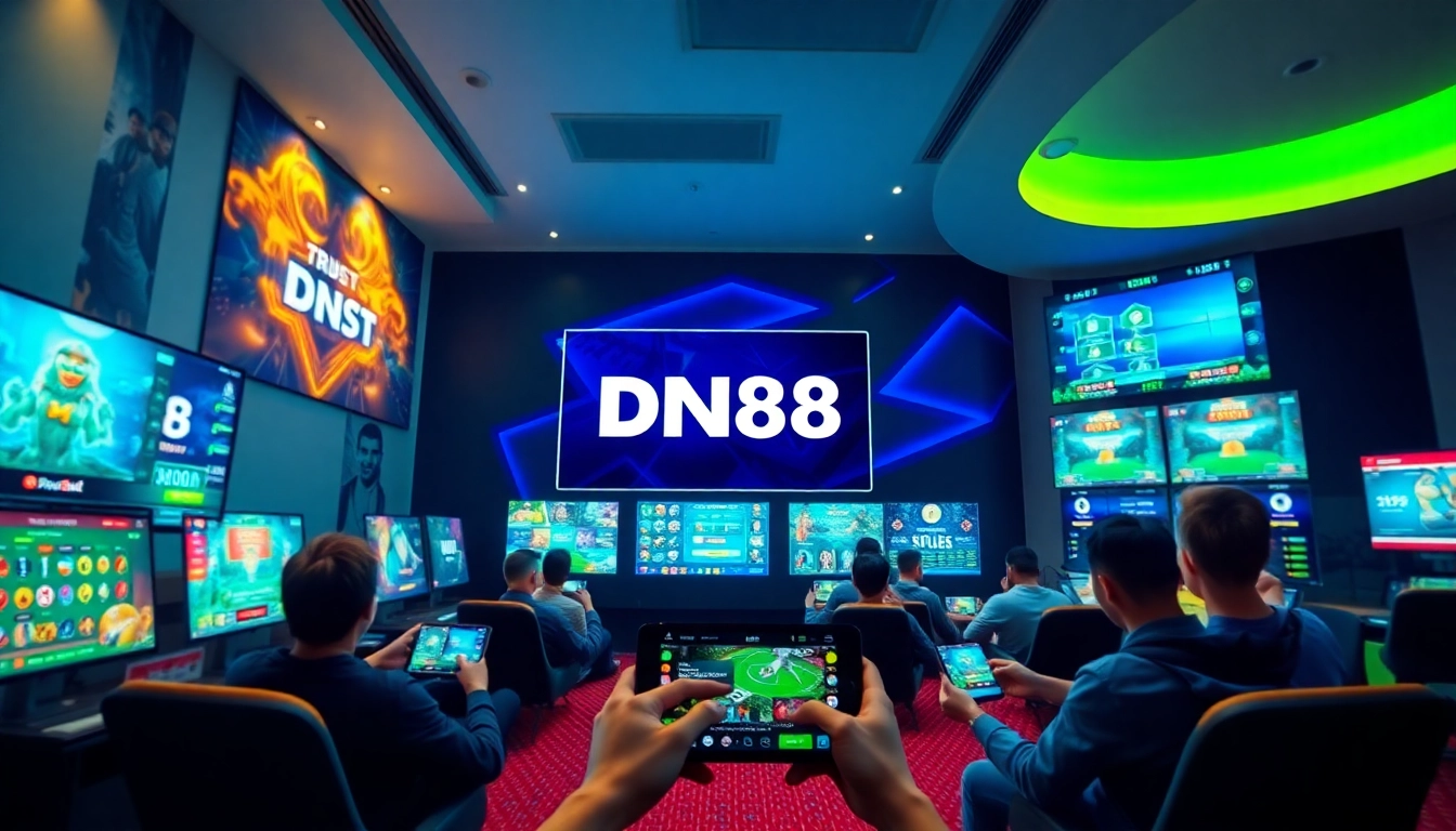dn88 vibrant online gaming environment with engaging graphics and user-friendly interfaces