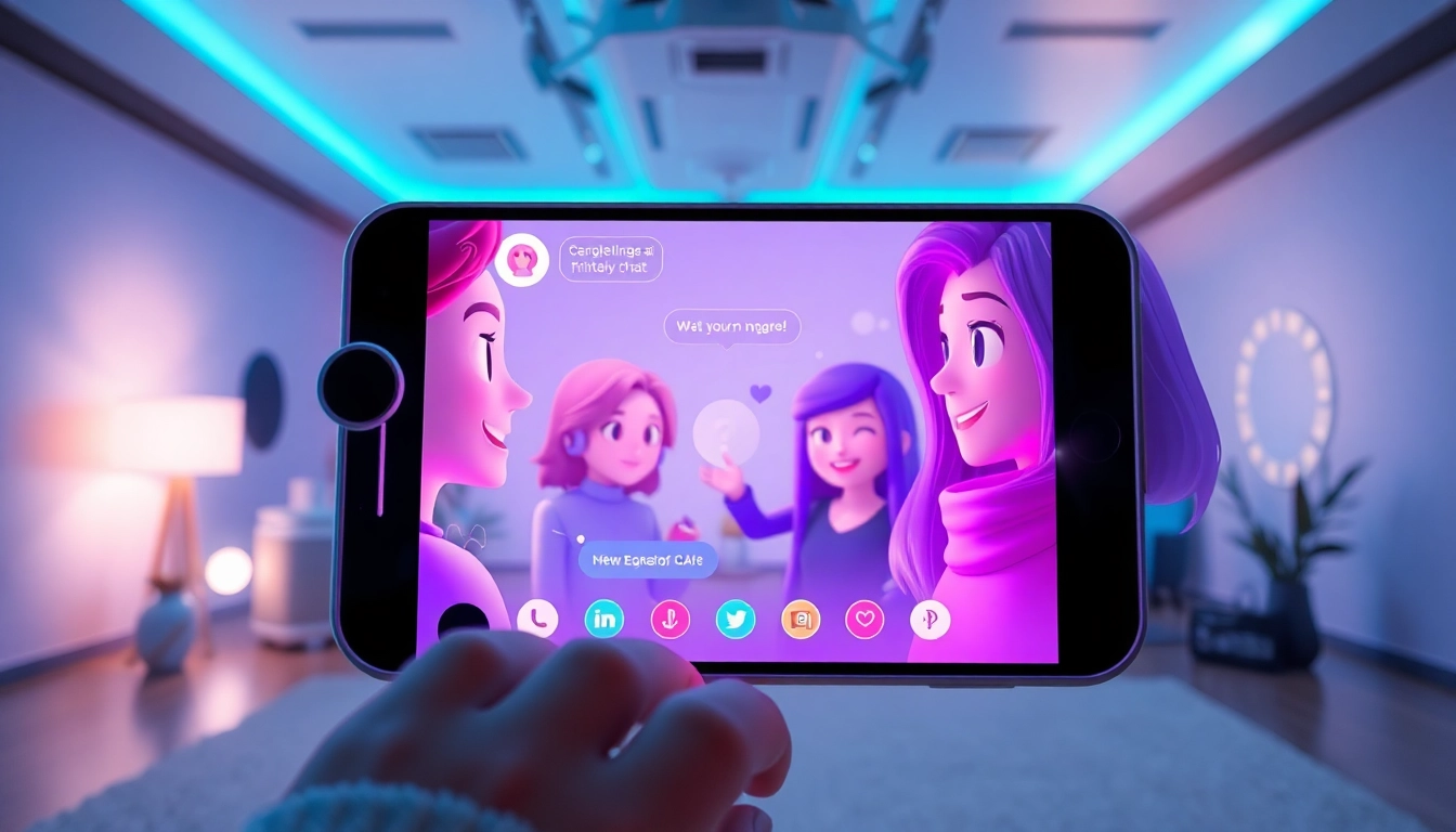 Engaging AI characters on the crushon ia platform in a futuristic chat interface