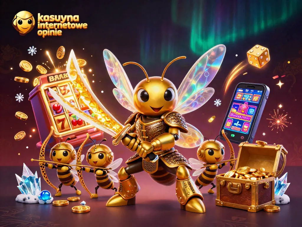 Experience kasyna internetowe opinie with vibrant casino elements and dynamic gaming characters.