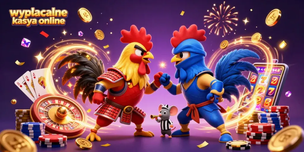 Experience exciting gameplay in wypłacalne kasyna online with dynamic characters and colorful casino elements.
