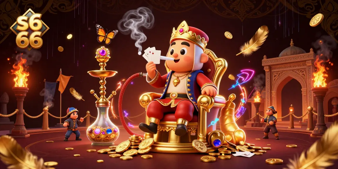 Experience the vibrant world of s6 66 with an engaging 3D illustration of a whimsical caterpillar at a luxurious casino.