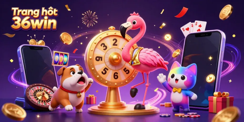 Experience the excitement of Trang chủ 36win with thrilling games, vibrant visuals, and energetic characters.