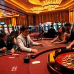 Experience thrilling gameplay at CM88 COM with vibrant casino tables and dynamic slot machines.
