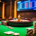 Experience the excitement of 789BET with a luxurious casino scene featuring vibrant gaming tables and thrilling atmosphere.