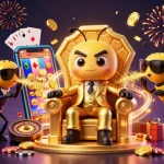Cổng game Ug388 invites players to experience exciting slot games and dynamic gaming action in this vivid illustration