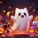 Experience thrilling fun and excitement with qs88 as a friendly ghost cat haunts a casino full of adventures.