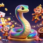 Experience the vibrant gaming world of taya777-ph with dynamic characters and exciting casino elements.