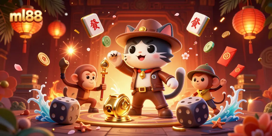 Experience the thrilling casino adventure with ml88 as the archaeologist discovers treasures.