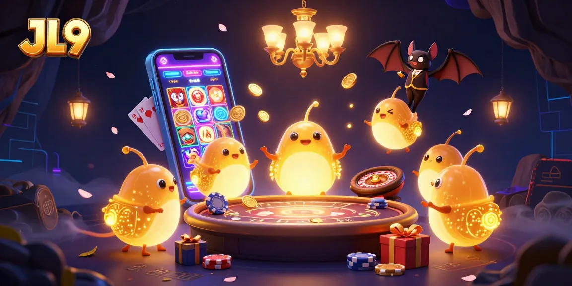 Join the fun at JL9 casino, featuring vibrant glowworms, games, and exciting bonuses.