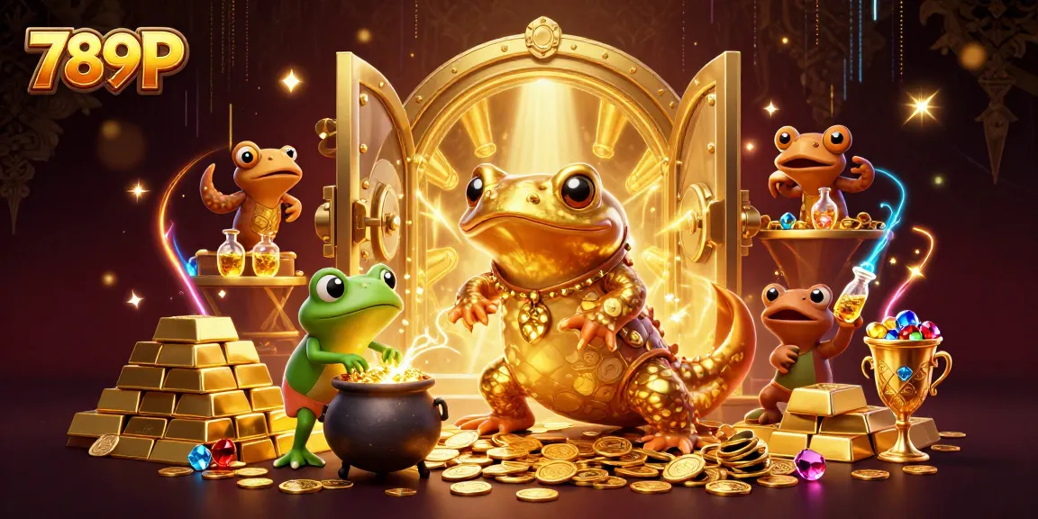 Experience the thrilling world of 789P with magical elements and vibrant energy in this intricate casino scene.
