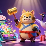 Engage with the exciting world of 79king bookmaker through this vibrant illustration featuring playful characters and dynamic gaming elements.