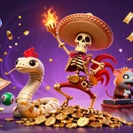 Experience the excitement of PG88 bookmaker with this vibrant 3D illustration showcasing dynamic casino elements.